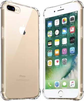 Obrázek produktu pro Silikonové pouzdro pro iPhone 7/8 Plus - Transparentní KP31027