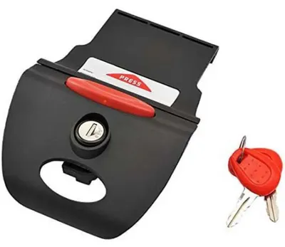 Produktbild von Givi E300n2 Top Case Verschluss Silber  Silber One Size