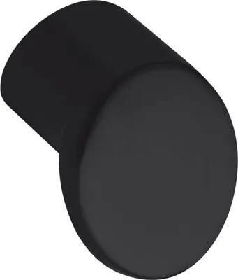 Obrázok produktu pre Nábytková kľučka Citterio Fama ø 21 mm - Šírka kľučky 26 mm - Úchytka na zásuvky, tlakovo liaty zinok, čierna matná