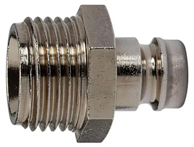 Produktbild von Riegler Temperier-Einstecknippel DN 9 mit Außengewinde, M14x1,5, SW 15