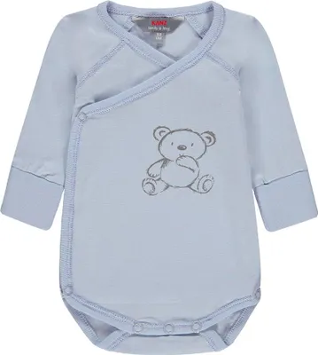 Produktbild von Kanz - Blauer Teddybär-Babybody