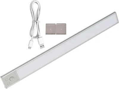 Obrázok produktu pre LED osvetlenie pod skrinku - LED pásik do skrinky - Nočné osvetlenie do kuchyne - Senzor pohybu - 30 cm - Biela farba