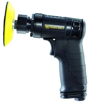 Produktbild von Rodcraft Druckluft-Exzenterschleifer RC7682, Schleifteller-Ø 50 mm und 75 mm, Drehzahl 15000 U/min, 150 W