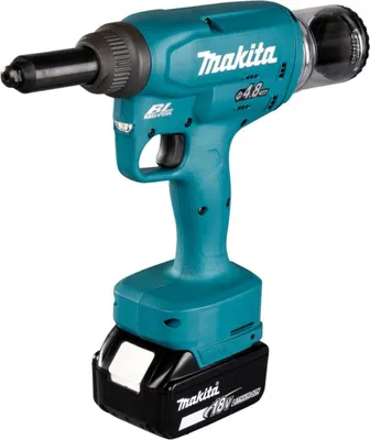 Image de Pince à riveter sans fil Makita LXT 18 V - 4,8 mm - 10 kN - 25 mm