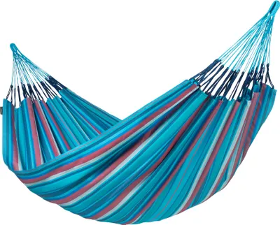 Produktbild von La Siesta Kingsize-Hängematte BRISA wave blau Doppelhängematte XXL BRH18-38