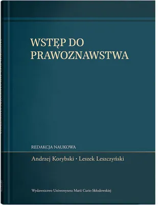 Zdjęcie produktu dla Wstęp do prawoznawstwa