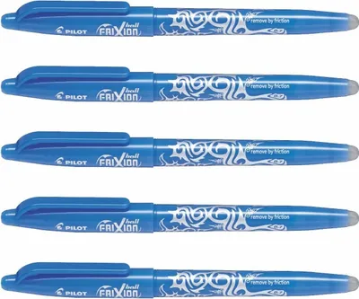 Produktbild von Frixion Ball 0.7 skyblue 5-er Set