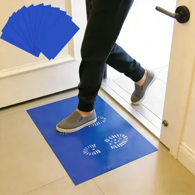 Zdjęcie produktu dla Zestaw 10 samoprzylepnych mat o wymiarach 60 x 90 cm