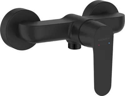 Produktbild von BADLAND Brausearmatur Wasserhahn DIMA Brausebatterie für Badezimmer in Schwarz