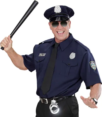 Produktbild von Politieman Agent NYPD Heer Kostuum XL