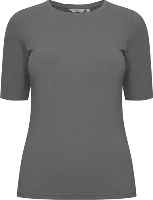 Produktbild von T-Shirt Slim Fit Ellenbogen-Länge Rundhalsausschnitt | XL