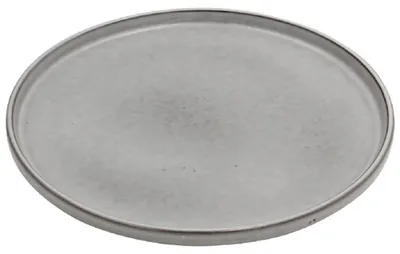 Obrázok produktu pre Keramický tanier – sivý – priemer 27 cm, okrúhly