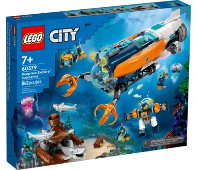 Immagine prodotto di Sottomarino LEGO® City Explorer - 60379 NUOVO! Parti 842x