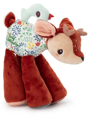 Image de Lilliputiens Stella - Ourson sonore « chevreuil au galop » - Rouge - Taille unique