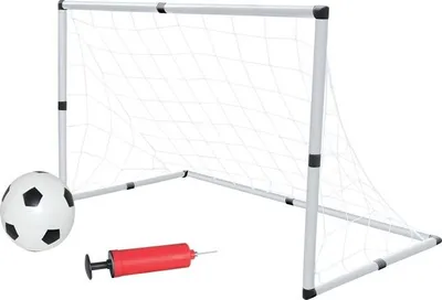 Obrázek produktu pro Nová sportovní fotbalová branková sada včetně míče a pumpy