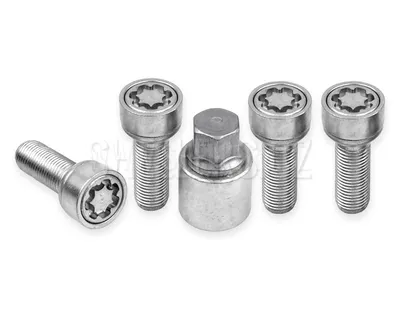 Obrázok produktu pre Bezpečnostné poistné skrutky M14x1,5x31 guľa R14, kľúč 17, SICUSTAR VN531R14, MERCEDES