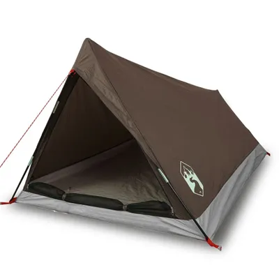 Produktbild von Campingzelt 2 Personen Braun Wasserdicht