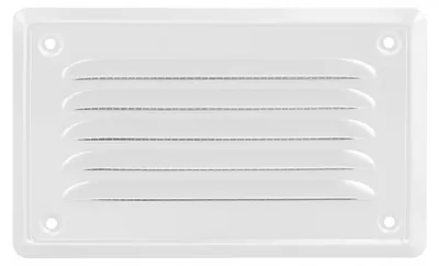 Produktbild von ADGO 0471 Lüftungsgitter rechteckig weiß