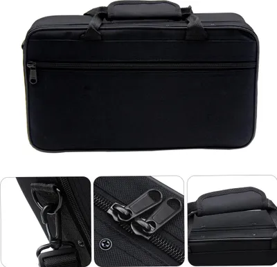 Obrázek produktu pro TARSHYRY Clarinet Case Gig Bag Backpack Water 600D Foam Padding Nastavitelný ramenní popruh Black