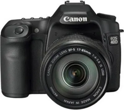 Produktbild von Canon EOS 40D body EOS, 10.5 MP, CMOS, 3888 x 2592 Pixel, auto, Manuell, zentrumsgewichtet, Spot, auto, Flash aus, Manuell, Rote-Augen-Reduzierung, Zweiter Vorhang Synchro