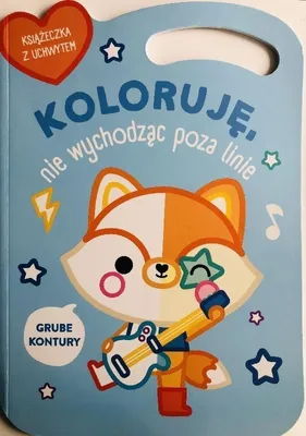 Productafbeelding van Lisek. Koloruję bez wychodzenia poza linie wer. niebieska