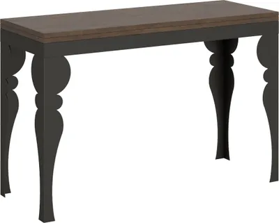 Produktbild von ITAMOBY - Klapptisch 120x45/90 cm Paxon Double Nussbaum Gestell in Anthrazit