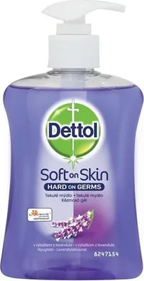 Produktbild von Dettol 5900627052961, Haut, Flüssigseife, Antibakteriell, Lavendel, 250 ml, 1 Stück(e)