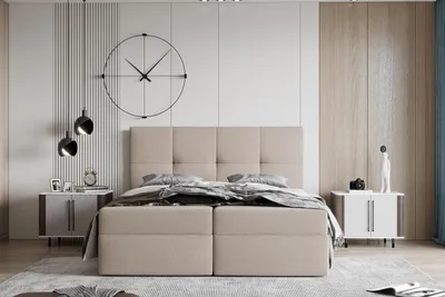 Produktbild von Boxspringbett 180x200 MOSELA 2 - beige