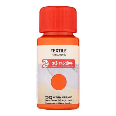 Obrázek produktu pro Talens Art Creation 401425020 Barva na látky Warm Orange 50 ml 1 ks