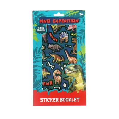 Zdjęcie produktu dla Basic Stickerboekje Jurassic Dino Met 250 Stickers