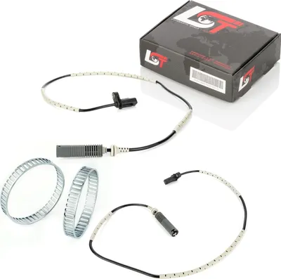 Produktbild von 2x ABS-Sensor und ABS-Ring Set Hinterachse 48 Löcher für BMW E81 E87 E88 E82 E90
