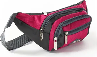 Obrázok produktu pre Taška Street Nylon Ladies Mens Fanny Pack Fanny Pack pink 33x14x10 incl. Fairy Tag D2OTJ507P