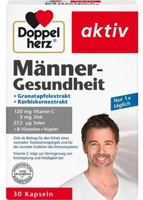 Obrázek produktu pro Double Heart Men's Health Capsules 30 kapslí