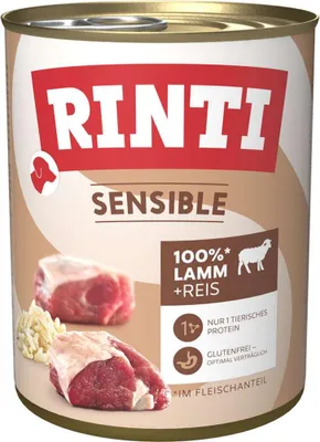 Produktbild von Rinti Dose Sensible Lamm & Reis 800g