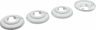 Produktbild von Cornat Heizungsrosette Ø 5,5 x 2,2 cm weiß - 4 Stück