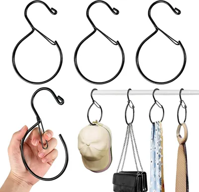 Image de Étagère de rangement pour ceintures et accessoires - Lot de 4 pièces
