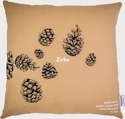 Produktbild von Bio Zirbenkissen 500g Bio Duftkissen Zirbenholzkissen Zirbenspäne naturrein und biologisch