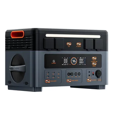 Produktbild von OSCAL PowerMax 2400 Pro Tragbare Powerstation 2016Wh 2400W LFP Camping