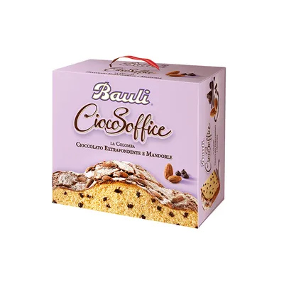 Produktbild von Bauli Colomba CiocoSoffice con Cioccolato e Mandorle Ostertaube mit Schokolade und Mandeln 750g