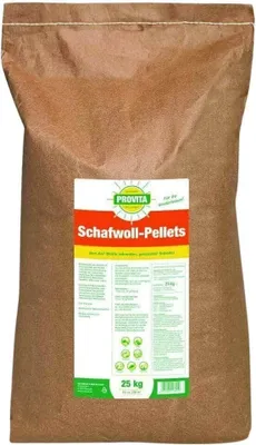 Produktbild von Schafwoll-Pellets Naturdünger 30 kg Papiersack