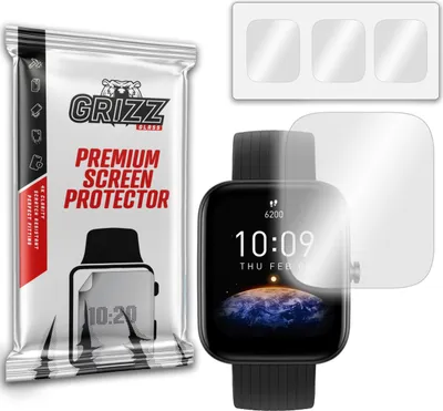 Produktbild von Hydrogel-Folie GrizzGlass Hydrofilm für Amazfit Bip 3