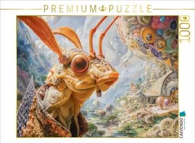 Produktbild von CALVENDO Puzzle Insektenplanet | 1000 Teile Lege-Größe 64x48cm Foto-Puzzle für glückliche Stunden