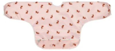 Produktbild von Lässig Little Forest, Lätzchen mit Ärmeln, Pink, Weiß, Unisex, Baby (0 - 2 Jahre), 6 Monat( e), 24 Monat( e)