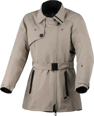 Produktbild von Macna Motique wasserdichte Damen Motorrad Textiljacke, beige, 2XL