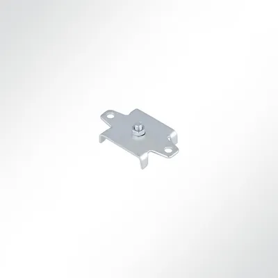 Produktbild von Lysel® Deckenhalterung Deckenbefestigung Schienenhalter für Laufschiene 35x30mm (1 Stück)