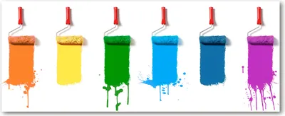 Produktbild von Tulup® Glas-Bild Wandbild aus Glas - 125x50 - Wandkunst - Wandbild hinter gehärtetem Sicherheitsglas - Dekorative Wand für Küche & Wohnzimmer  - Kunst: modern & klassisch - Farbroller - Mehrfarbig