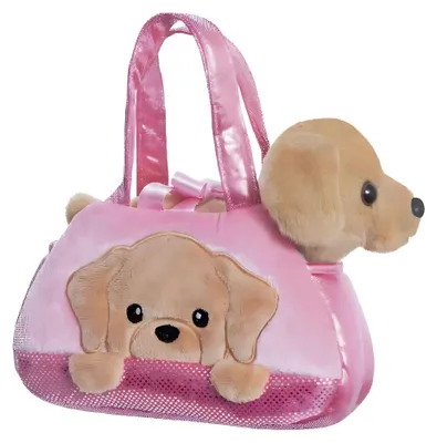 Immagine prodotto di AURORA Fancy Pals plush toy labrador in a bag, 20 cm