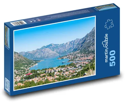 Zdjęcie produktu dla Puzzle 500 Port Kotor - Czarnogóra - martinpuzzle