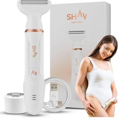Obrázek produktu pro Elektrický dámský holicí strojek Shav Woman, dámský holicí strojek, intimní holicí strojek pro ženy, elektrický