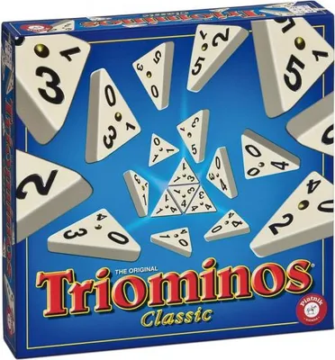 Zdjęcie produktu dla Piatnik, Triominos Classic, 56 sztuk, 006300